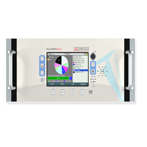 RANGER Neo Rack 2: Máy phân tích phổ và tín hiệu TV có thể gắn trên giá ...